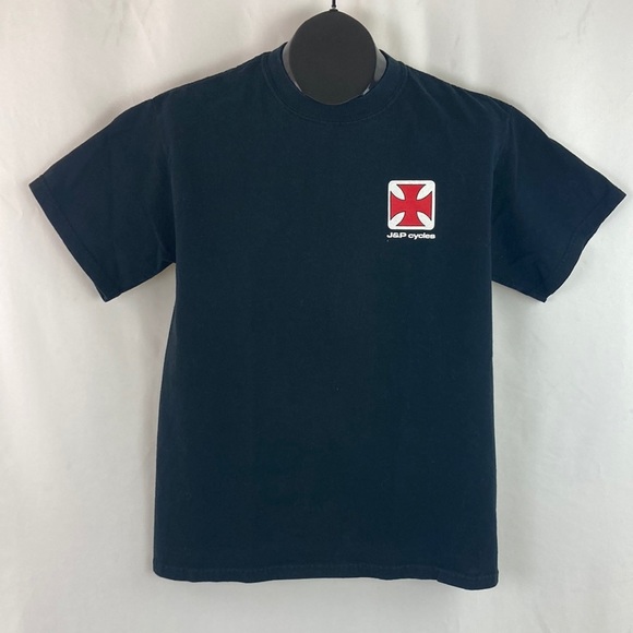 J&P Cycles Loud Pipes Save Lives T-Shirt - Picture 2 of 6